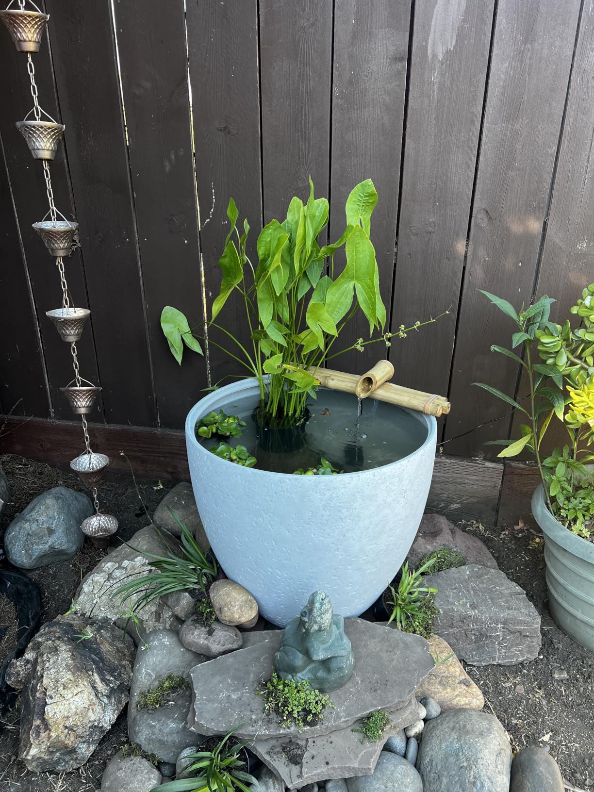 TXGJWRA Bamboo Feng Shui Water Fountain TXGJWRA Bamboo Feng Shui Water Fountain